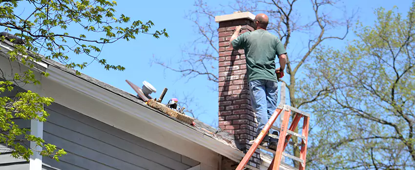 Vinyl and PVC Chimney Flashing Installation in Maumee, OH