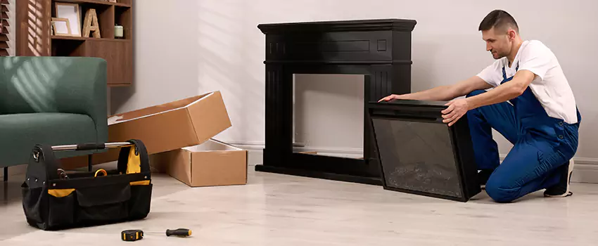 Old Rusted Metal Fireplace Repair And Replacement in Maumee, OH