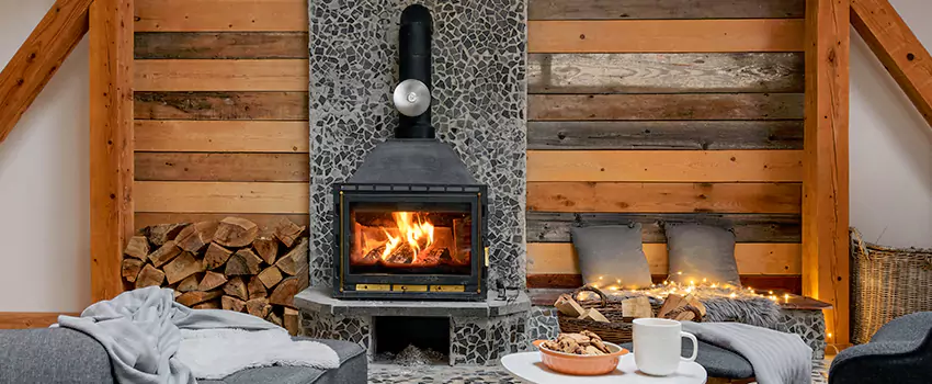 Thelin Hearth Products Direct Vent Gas Stove Fireplace Inspection in Maumee, Ohio